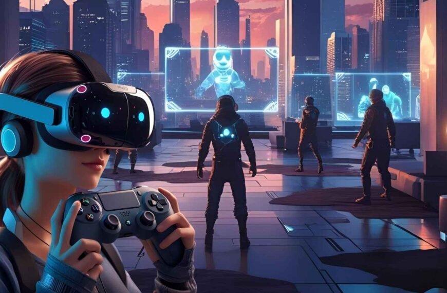 Augmented reality (AR) is transforming gaming