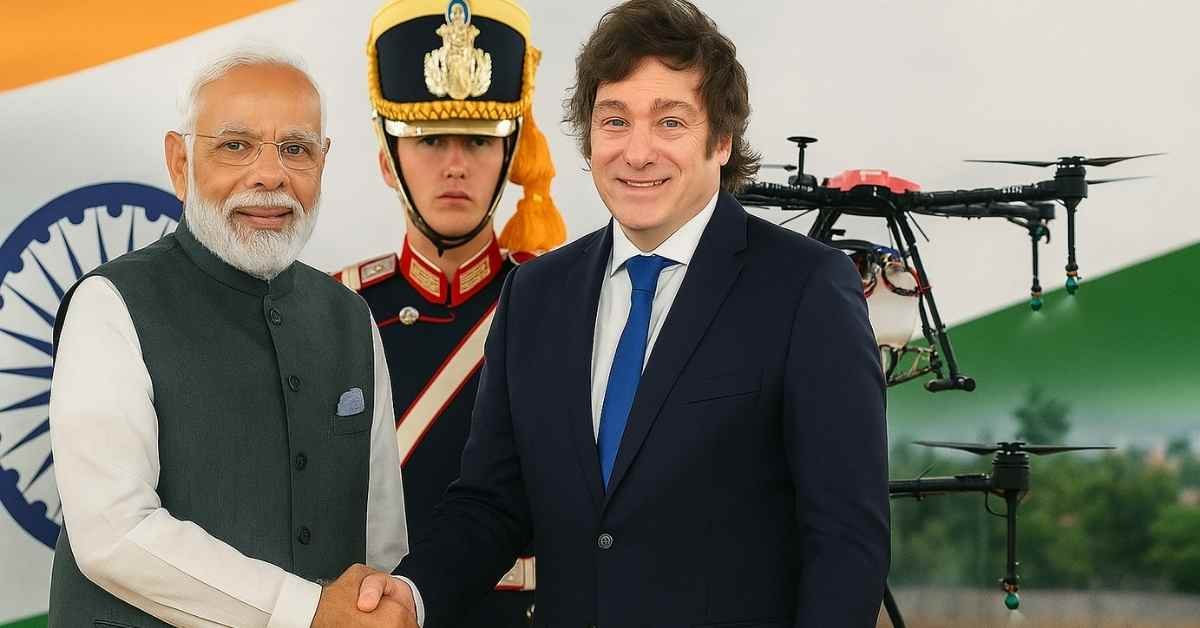 India and Argentina Forge Drone Technology Partnership to Boost Surveillance and Agriculture