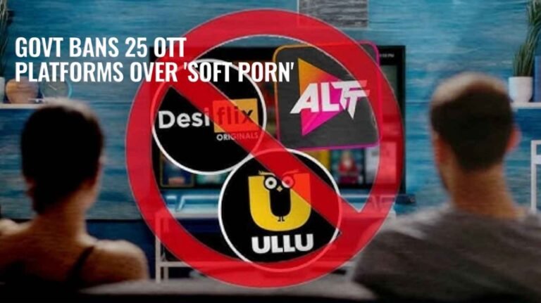 Indian Government Cracks Down 23 OTT Apps Banned for Obscene Content